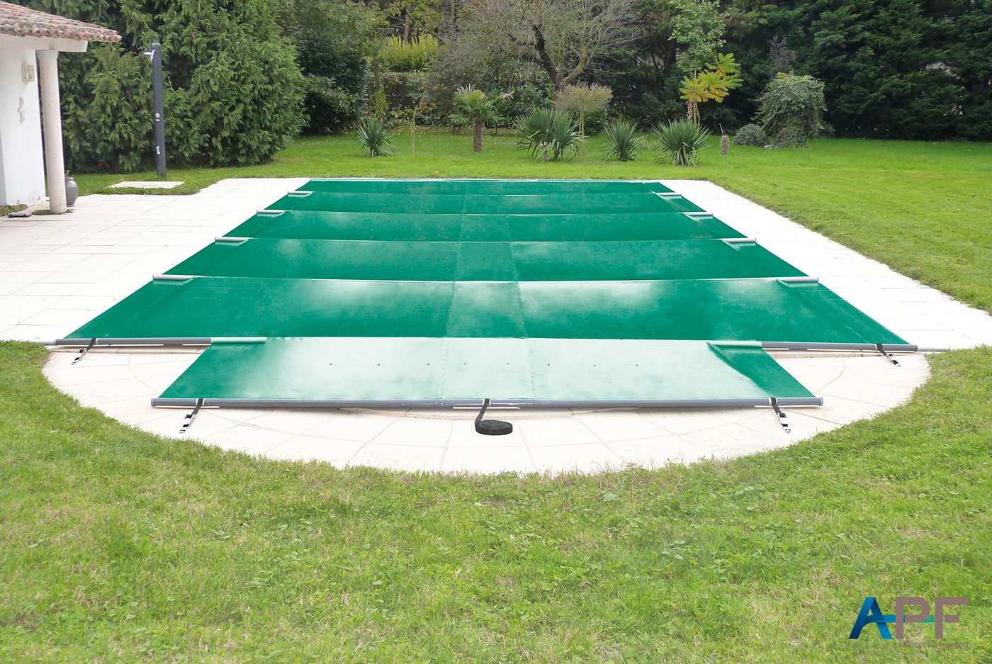 Couverture de sécurité à barres pour piscine Secu Basic